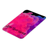 Roze en Paarse digitale rook Magneet (Linkerzijde)
