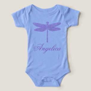 Roze en Paarse Fantasy Dragonfly