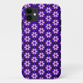 Roze en Paarse floraal Case-Mate iPhone Case