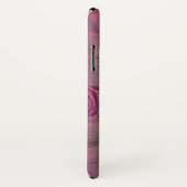 Roze en Paarse Floral Case-Mate iPhone Case (Achterkant / rechts)