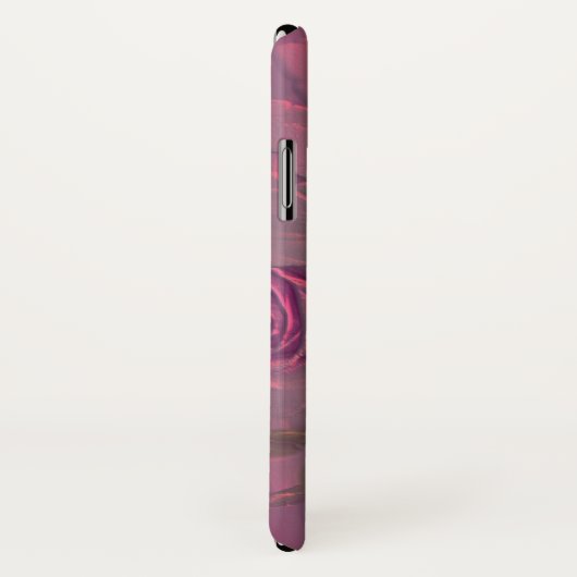 Roze en Paarse Floral Case-Mate iPhone Case (Achterkant / rechts)