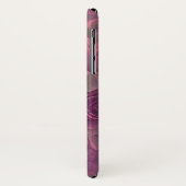 Roze en Paarse Floral Case-Mate iPhone Case (Achterkant/links)