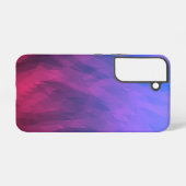 Roze en Paarse Geometrische Telefoonhoesjes Samsung Galaxy Hoesje (Achterkant horizontaal)