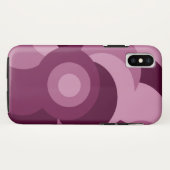 Roze en paarse geometrische vorm Case-Mate iPhone case (Achterkant (horizontaal))