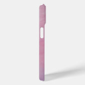 Roze en Paarse gepersonaliseerde monogram Case-Mate iPhone Case (Achterkant / Rechts)