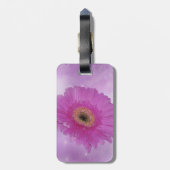 Roze en paarse Gerber Daisy Bagagelabel (Achterkant verticaal)