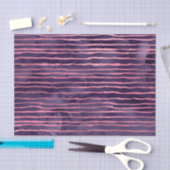 Roze en paarse gestreepte patroon tissuepapier (Craft)