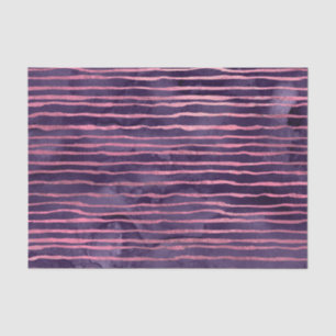 Roze en paarse gestreepte patroon tissuepapier