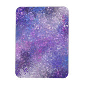 Roze en paarse glitters Bling  Magneet (Verticaal)
