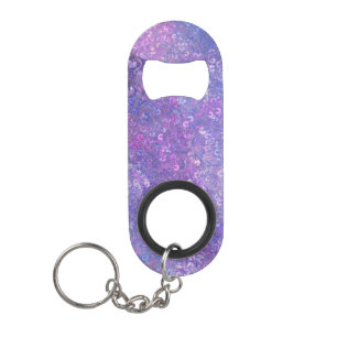 Roze en paarse glitters Bling  Mini Flessenopener