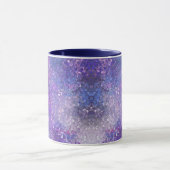 Roze en paarse glitters Bling Mok (Midden)