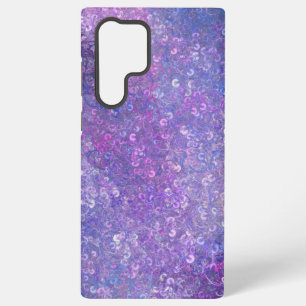Roze en paarse glitters Bling Samsung Galaxy Hoesje