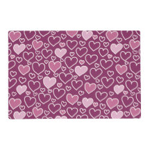 Roze en Paarse harten