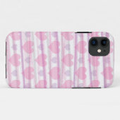 Roze en paarse harten telefooncel Case-Mate iPhone case (Achterkant (horizontaal))
