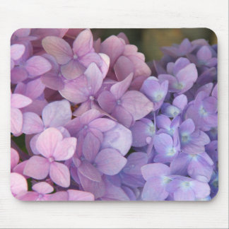 Roze en Paarse hydrangea Mousepad Muismat