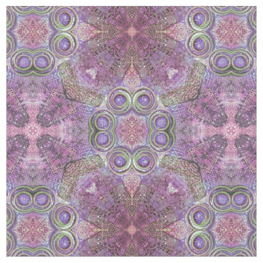 Roze en Paarse juweelflesjes Stof (Close Up)