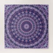 Roze en Paarse Kaleidoscoop Legpuzzel (Horizontaal)