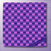 Roze en paarse kleurcombinatie zakdoek