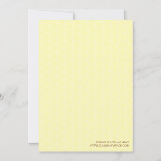 Roze en Paarse komische Baby Kaart (Achterkant)