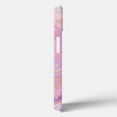 Roze en paarse kristallen marmeren iriserende agaa Case-Mate iPhone case (Achterkant / Rechts)