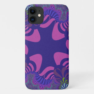 Roze en Paarse kruis Case-Mate iPhone Case