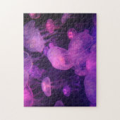 Roze en Paarse kwallen Legpuzzel (Verticaal)