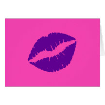 Roze en paarse lippen
