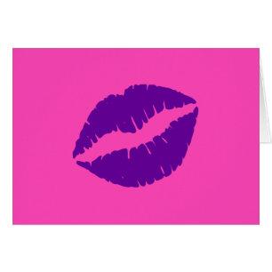Roze en paarse lippen