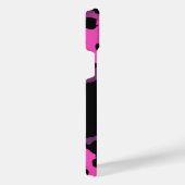 Roze en Paarse luipaard afdrukken iPhone Hoesje (Rechterkant)