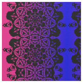 roze en paarse Mandala bloem Stof (Close Up)