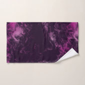 roze en paarse Marmer abstract Bad Handdoek (Handdoek)