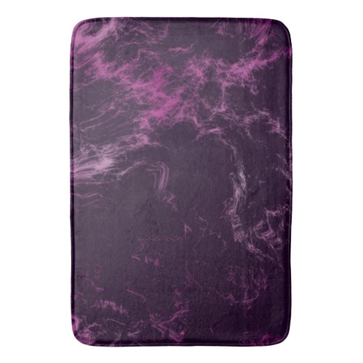 roze en paarse Marmer abstract Badmat (Voorkant Verticaal)