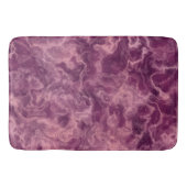 roze en Paarse Marmer abstract Badmat (Voorkant)