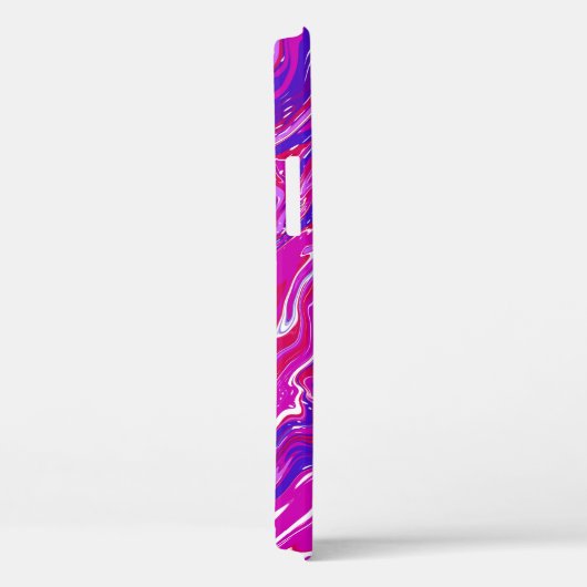 Roze en Paarse marmer Swirls Case-Mate iPhone Case (Achterkant / Rechts)