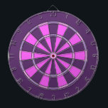 Roze en Paarse meisjes Dartbord<br><div class="desc">Dit  dartboard wordt gemaakt in tinten van paars en roze. Het is een leuk spelbord voor het meisje in je leven. Bekijk meer variaties in onze winkel!</div>
