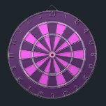 Roze en Paarse meisjes Dartbord<br><div class="desc">Dit dartboard wordt gemaakt in tinten van paars en roze. Het is een leuk spelbord voor het meisje in je leven. Bekijk meer variaties in onze winkel!</div>