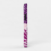 Roze en Paarse Mod Floral Case-Mate iPhone Case (Achterkant/rechts)