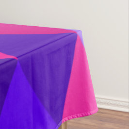 Roze en paarse mozaïek diamant patroon tafelkleed