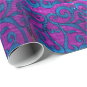 Roze en Paarse omlooppapier Cadeaupapier (Rol Hoek)