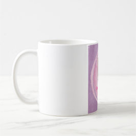 Roze en Paarse onvoorwaardelijke liefdesfoto-Mok Koffiemok