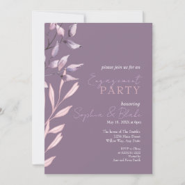 Roze en Paarse partij voor Paarse inzet Kaart