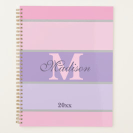 roze en paarse pastel iPhone / iPad hoes Planner
