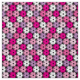 Roze en paarse pekelballen stof