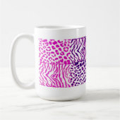 Roze en Paarse proefdieren Koffiemok (Links)