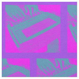 Roze en Paarse rechtbank die Steno Machine DIY mel Stof