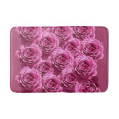 Roze en paarse rozen badmat (Voorkant)