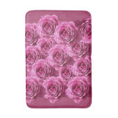 Roze en paarse rozen badmat (Voorkant Verticaal)