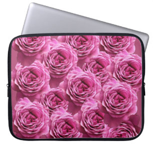 Roze en paarse rozen laptop sleeve