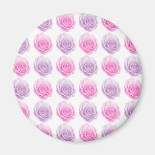 Roze en paarse rozen magneet