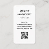 Roze en Paarse ruimte en sterren Faux Galaxy Visitekaartje (Achterkant)